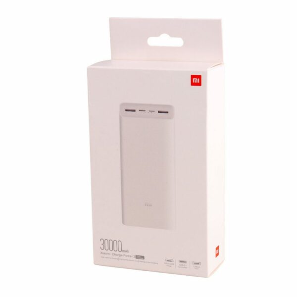 پاوربانک شیائومی مدل PB3018ZM ظرفیت 30000 اصل