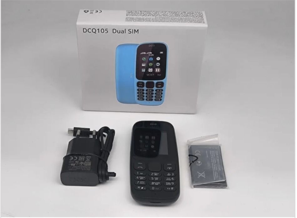 گوشی 105 2017 برند dcq باقابلیت سیو 2000 مخاطب و پیامک کیفیت عالی